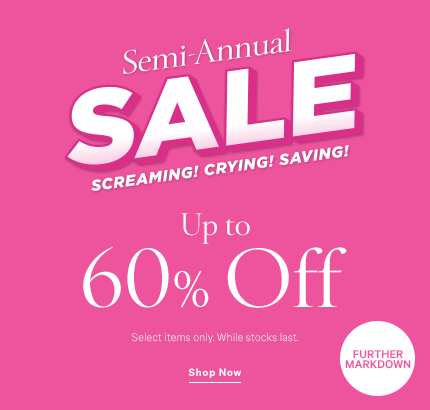 Semi Annual Sale