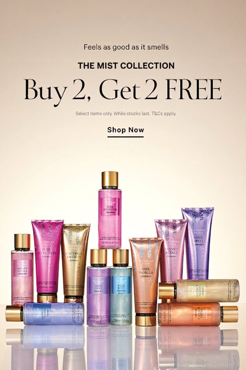 Buy 2 Get 2 Mist & Lotion