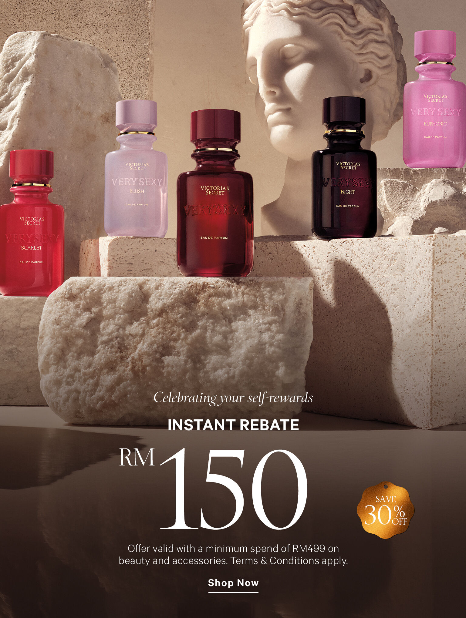 Instant Rebate Up to RM150 Off