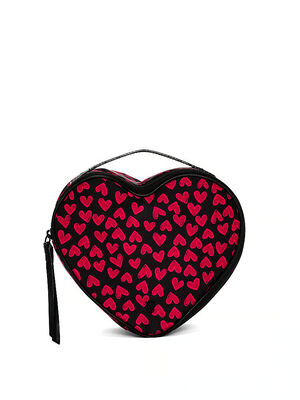 Heart Train Case Bag