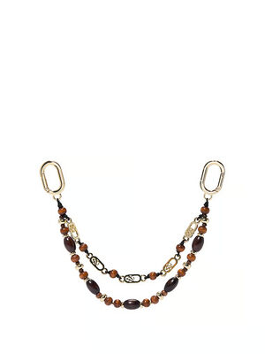 Beaded Chain Bag Charm