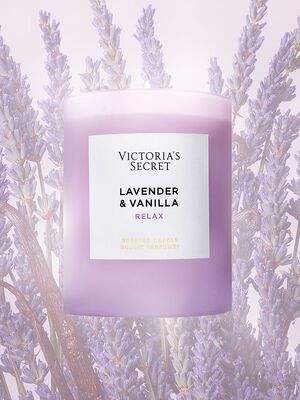 Lavender & Vanilla Natural Beauty Scented Candle 200g