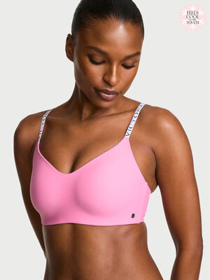 The CoolBra&trade; Lightly Lined Wireless Plunge Bralette