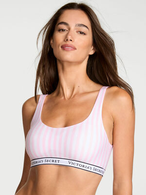 Cotton Wireless Scoop Bralette