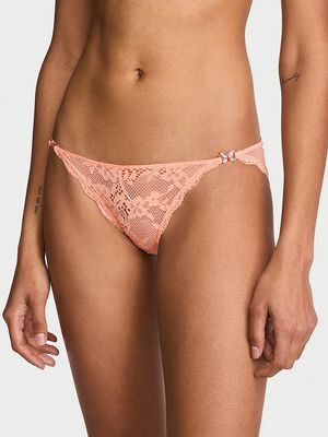 Twinkle Butterfly Lace & Mesh Bikini Panty