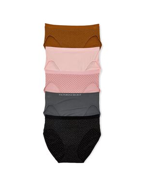 5-Pack Seamless High-Leg Brief Panties