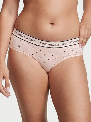 Logo Cotton Hiphugger Panty