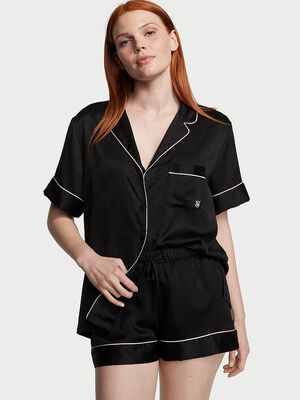 Satin Short Pajama Set