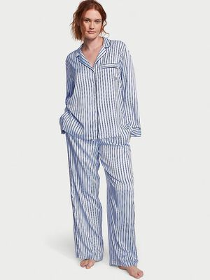 Satin Long Pajama Set