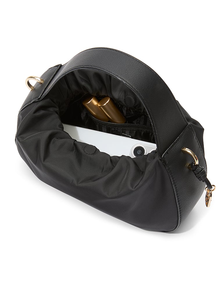 Curve Mini Top-Handle Crossbody Bag image number null