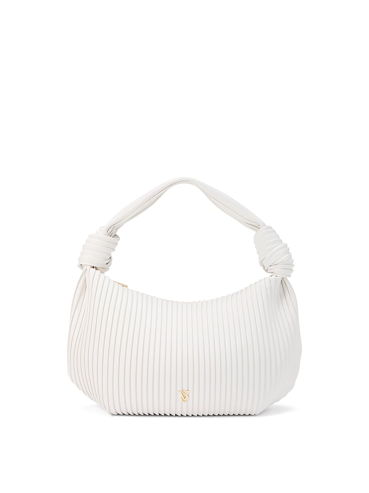 Knotted Top Handle Bag image number null