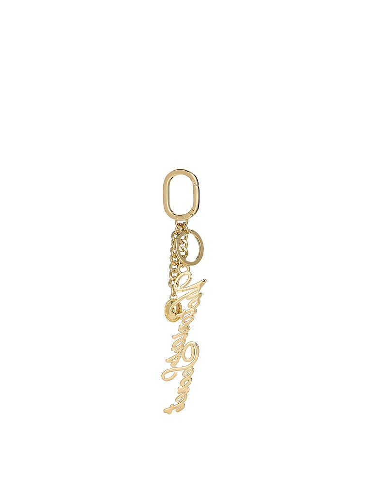 Diamant&eacute; Logo Bag Charm Keychain image number null