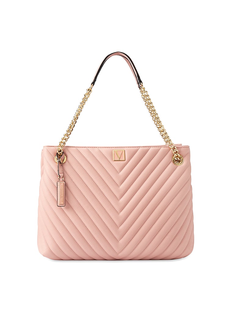 Chain Shoulder Tote Bag image number null