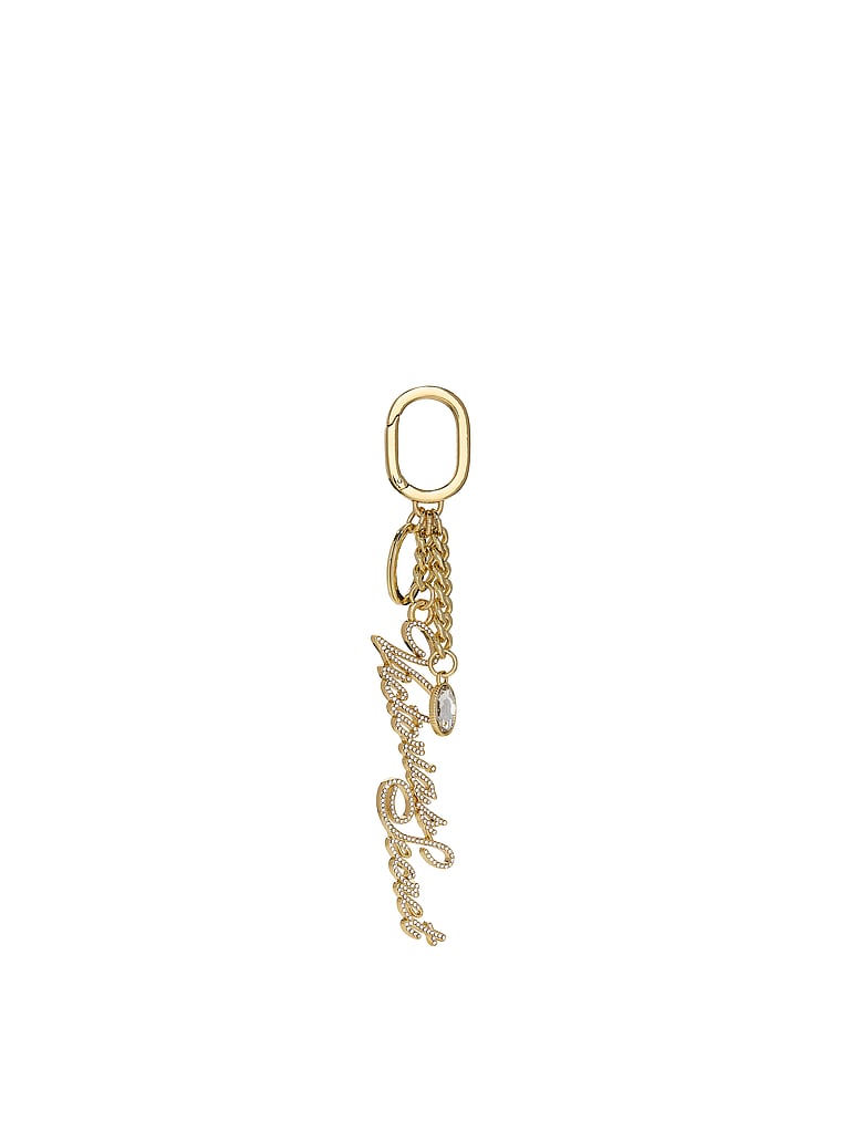 Diamant&eacute; Logo Bag Charm Keychain image number null