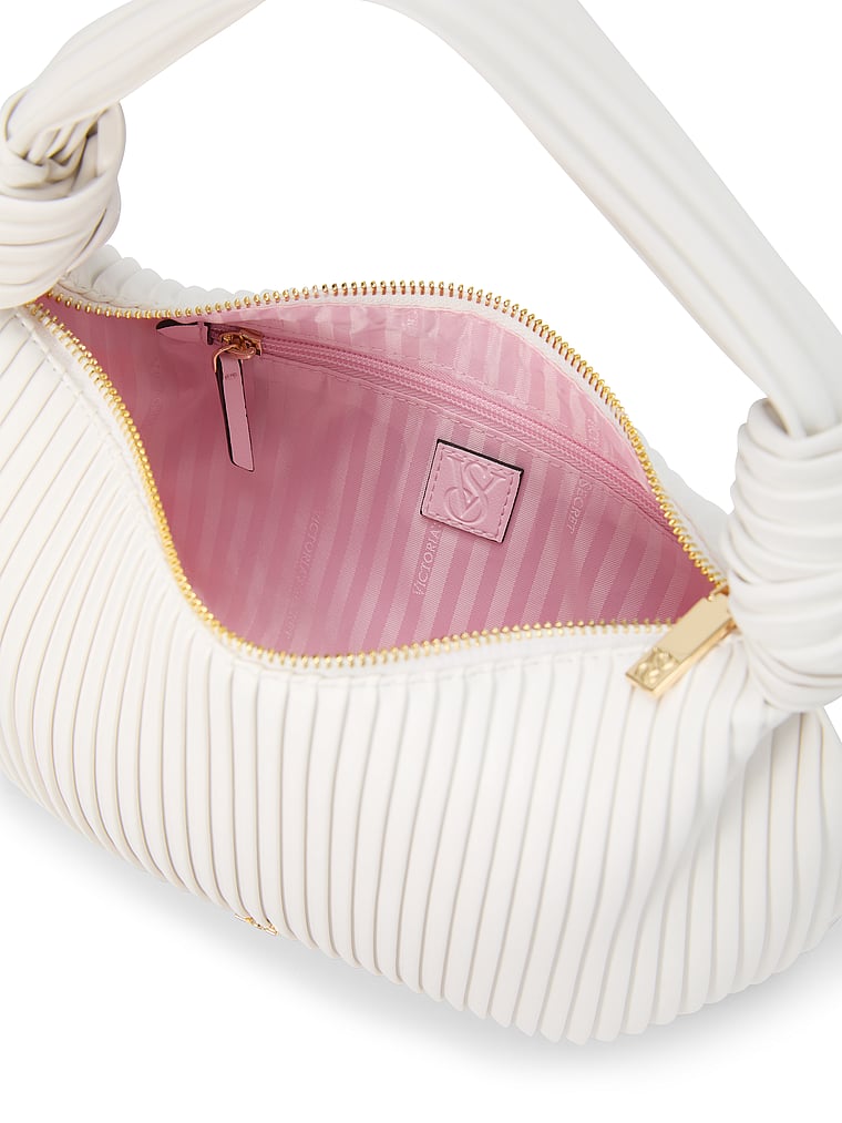 Knotted Top Handle Bag image number null