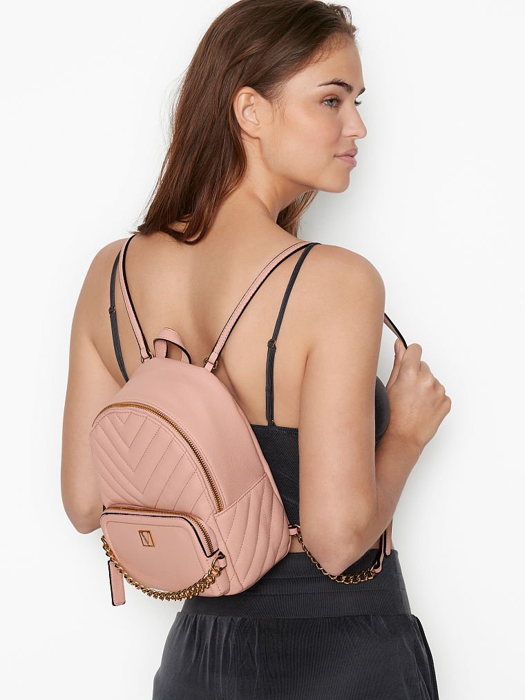 Pink mini sales backpack victoria's secret
