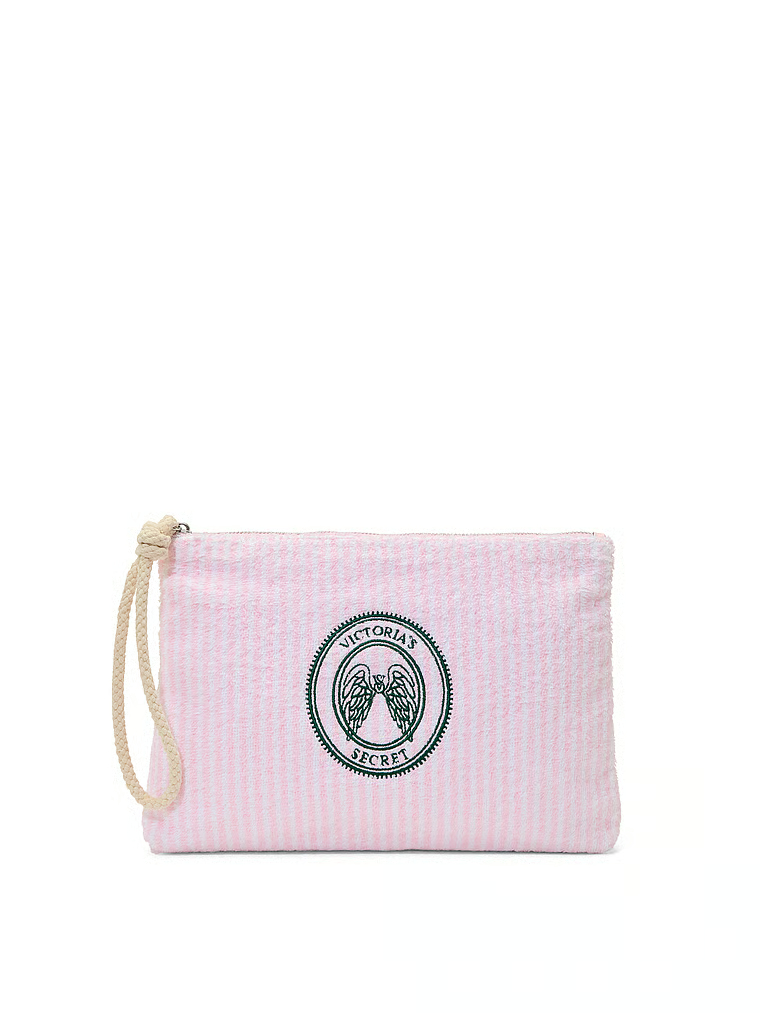 Terry Large Pouch Wristlet image number null