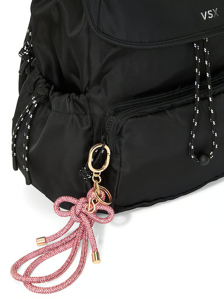 Knotted Shine Wristlet Strap Keychain image number null