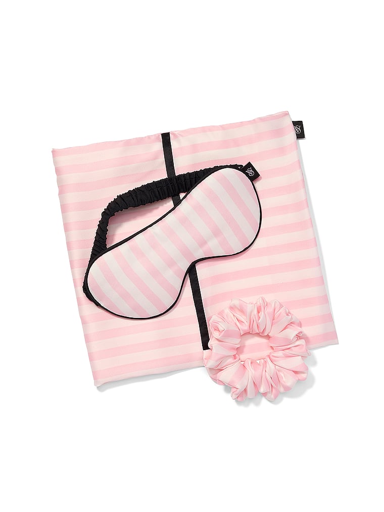 3-Piece Satin Sleep Accessories Set image number null