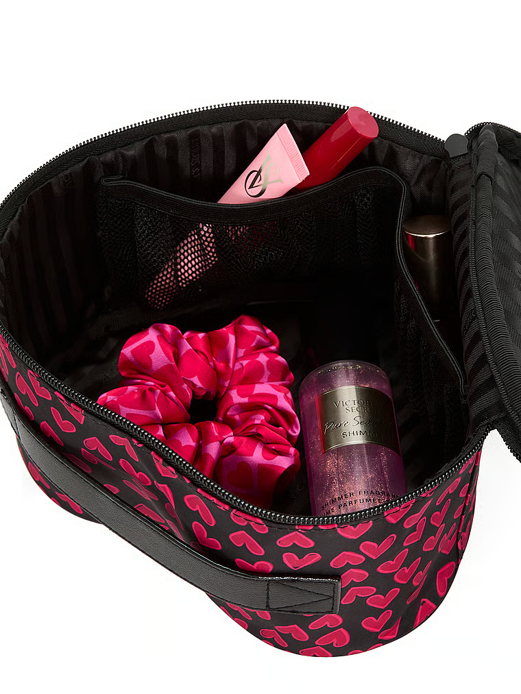 Heart Train Case Bag image number null