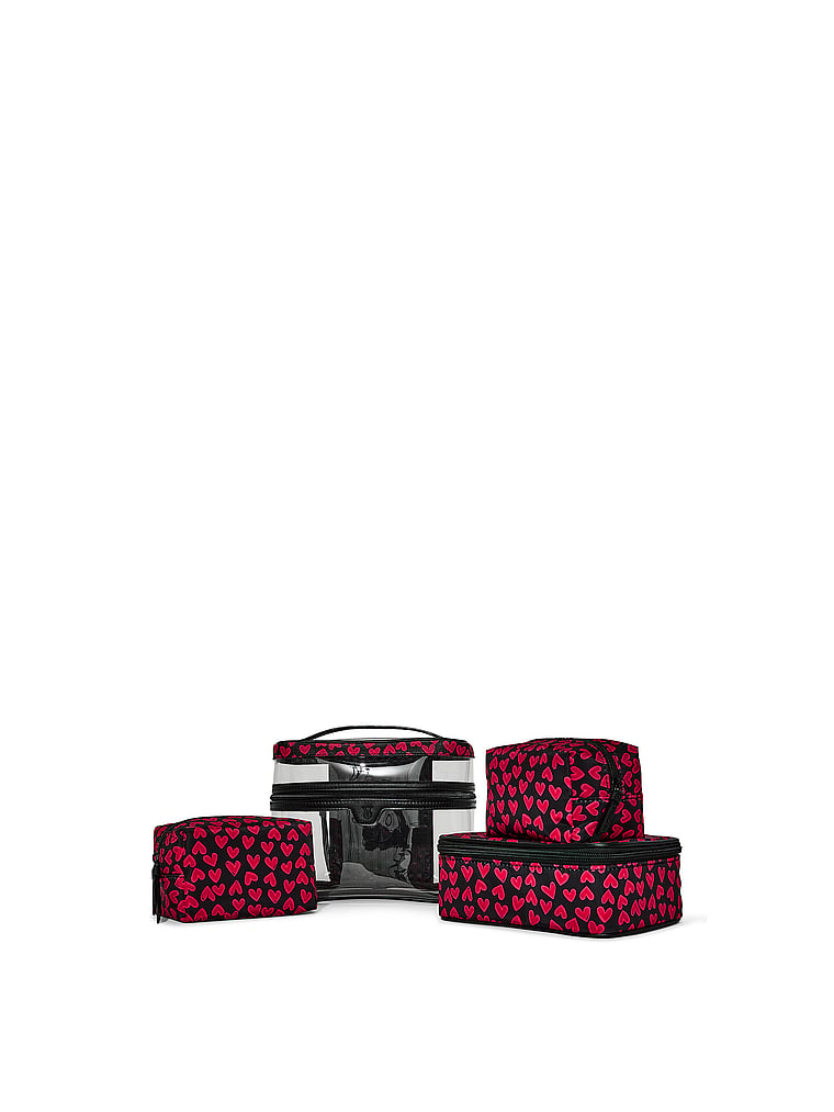 4-Piece Makeup Bag Set image number null