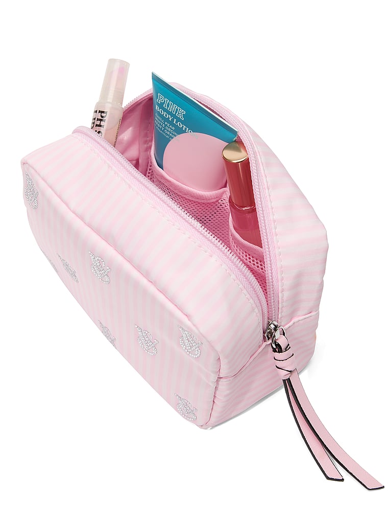 Shine Logo Travel Makeup Bag image number null