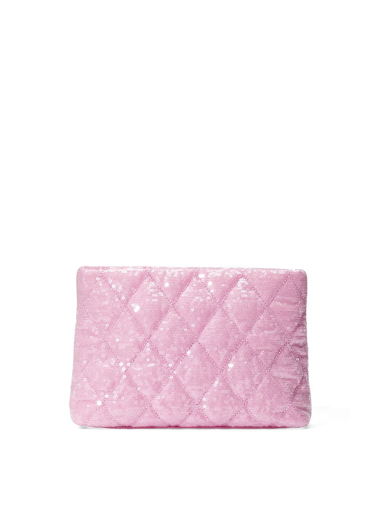 Sequin Cosmetic Clutch image number null