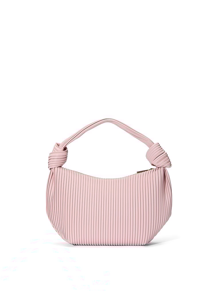 Knotted Top Handle Bag image number null