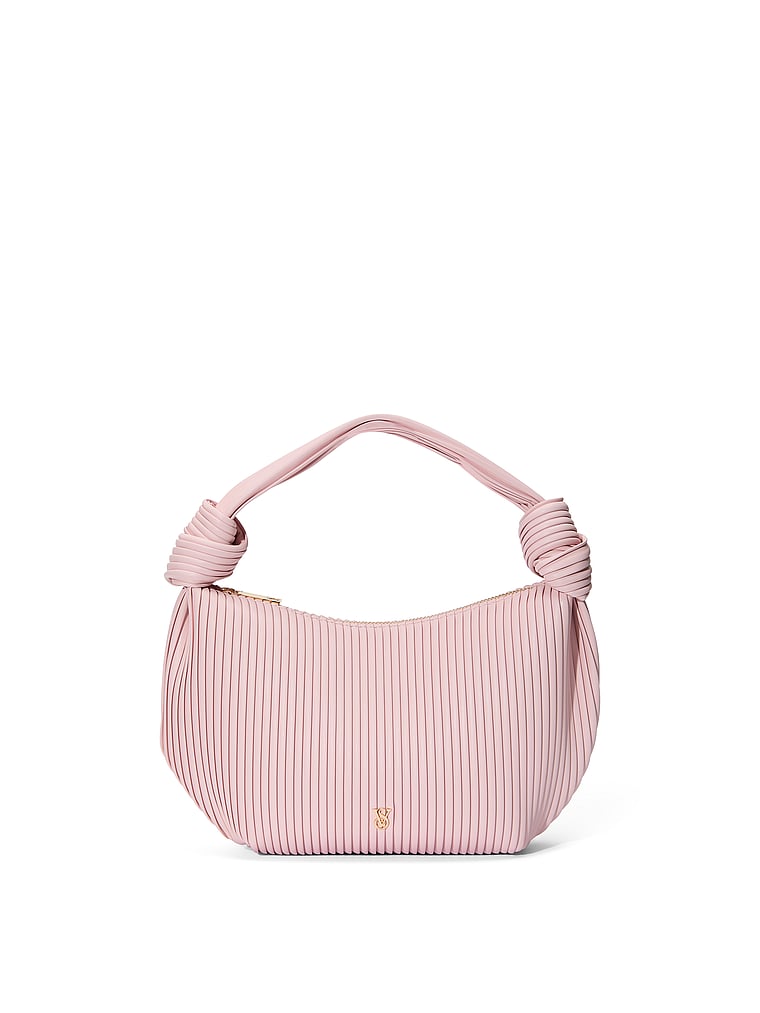 Knotted Top Handle Bag image number null