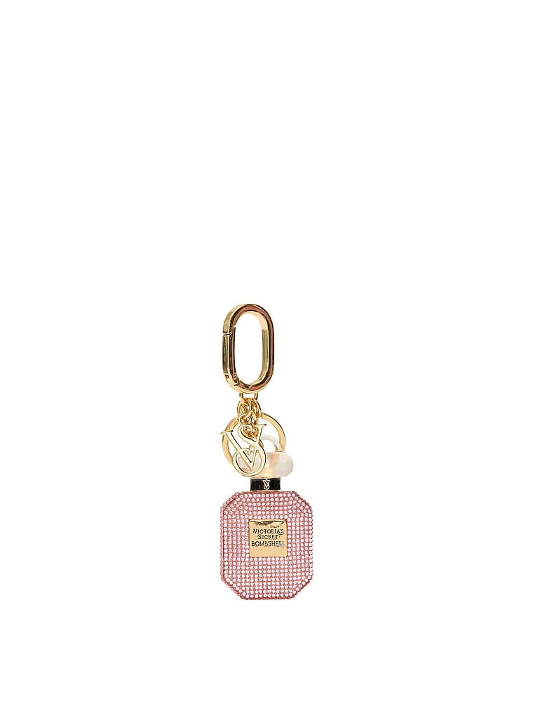 Bombshell Bottle Bag Charm Keychain image number null
