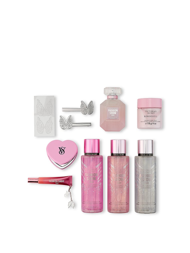 The Ultimate Runway Vanity Gift Set Ft. Limited Edition Scents & Body Crystals image number null