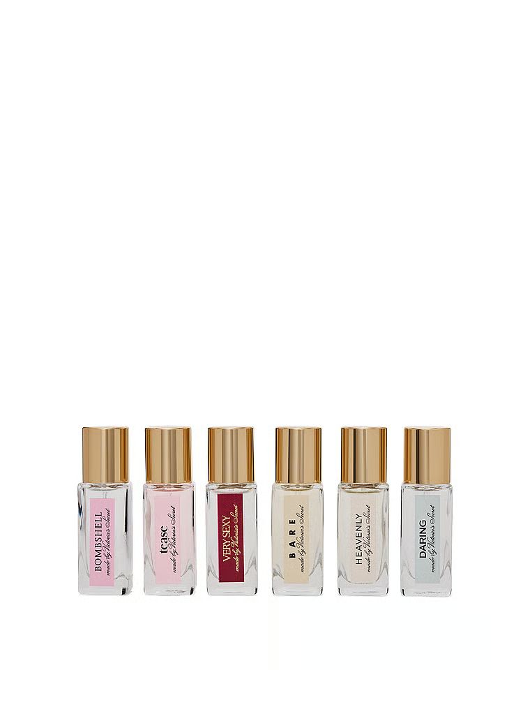 6-Piece Fragrance Discovery Mini Eau de Parfum Gift Set ft. Signature Scents image number null