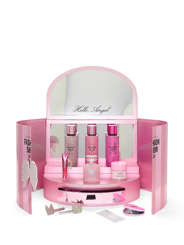 The Ultimate Runway Vanity Gift Set Ft. Limited Edition Scents & Body Crystals image number null