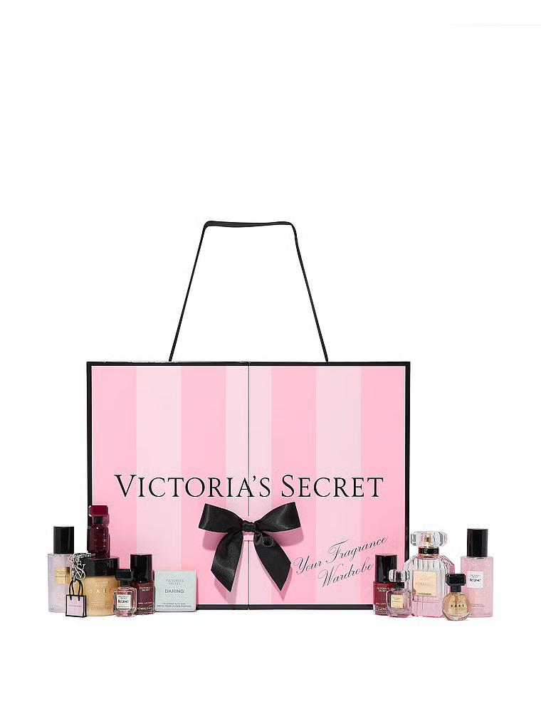 12-Piece Fragrance Wardrobe Gift Set ft. Signature Eau de Parfums + Exclusive Mists, Body Care, & More image number null