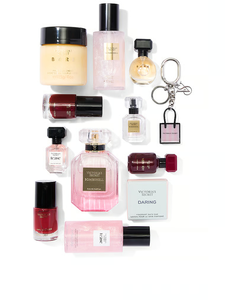 12-Piece Fragrance Wardrobe Gift Set ft. Signature Eau de Parfums + Exclusive Mists, Body Care, & More image number null