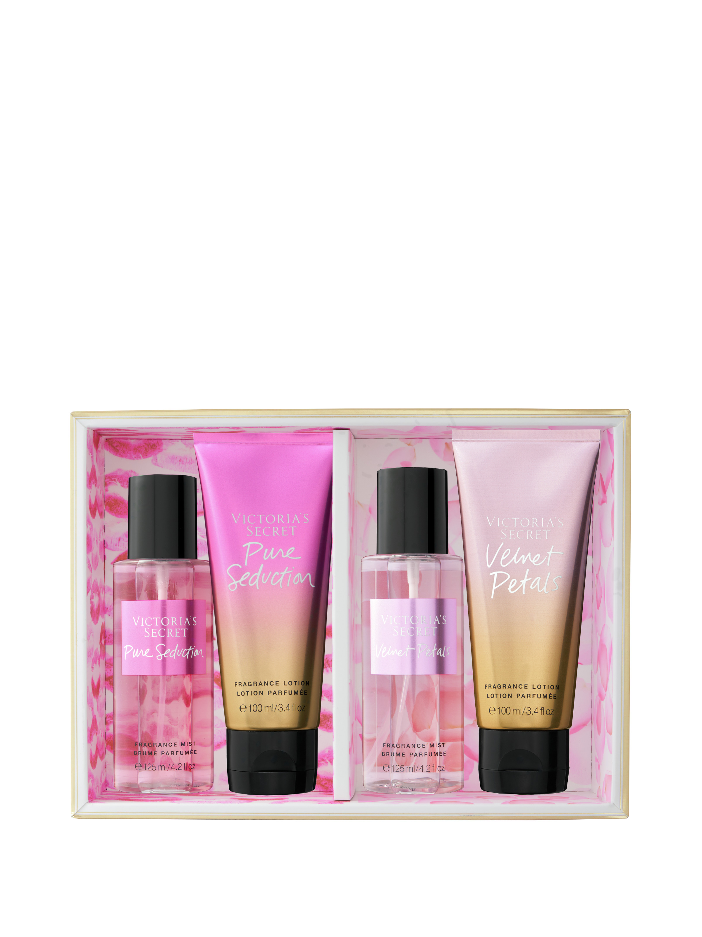 Assorted Travel Fragrance Mist and Lotion Giftset