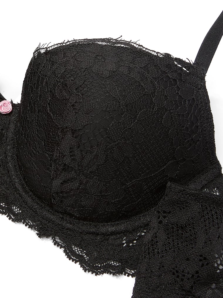 Lace Lightly Lined Classic Coverage Demi Bra image number null