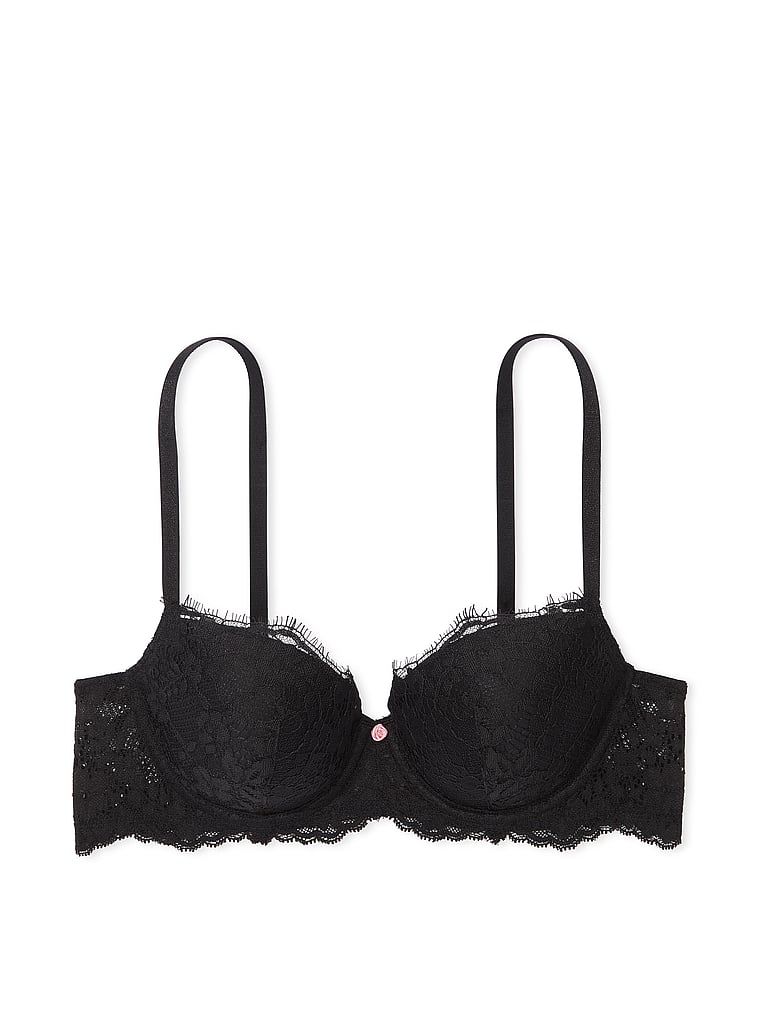 Lace Lightly Lined Classic Coverage Demi Bra image number null