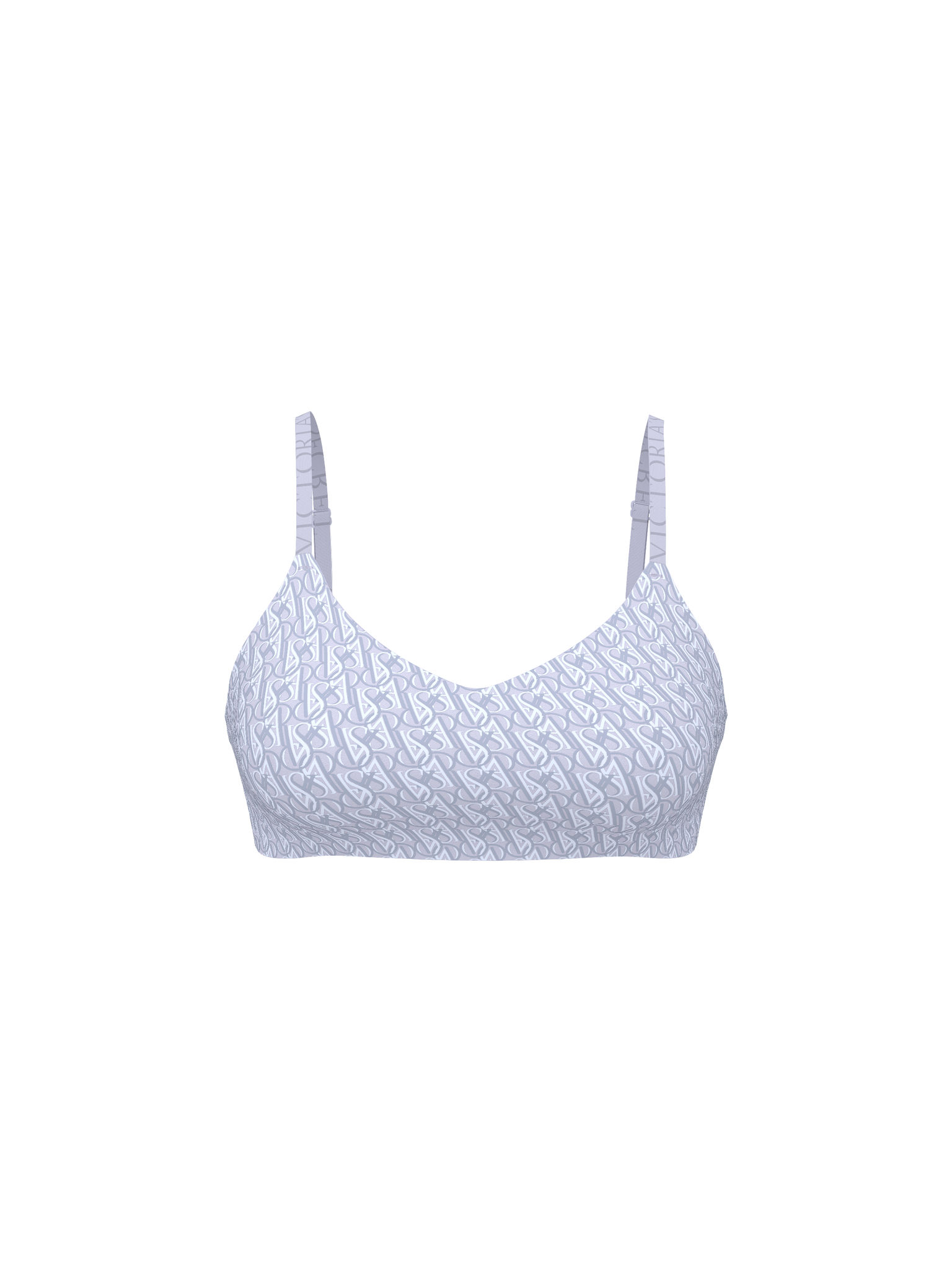 The CoolBra&trade; Lightly Lined Wireless Plunge Bralette image number null