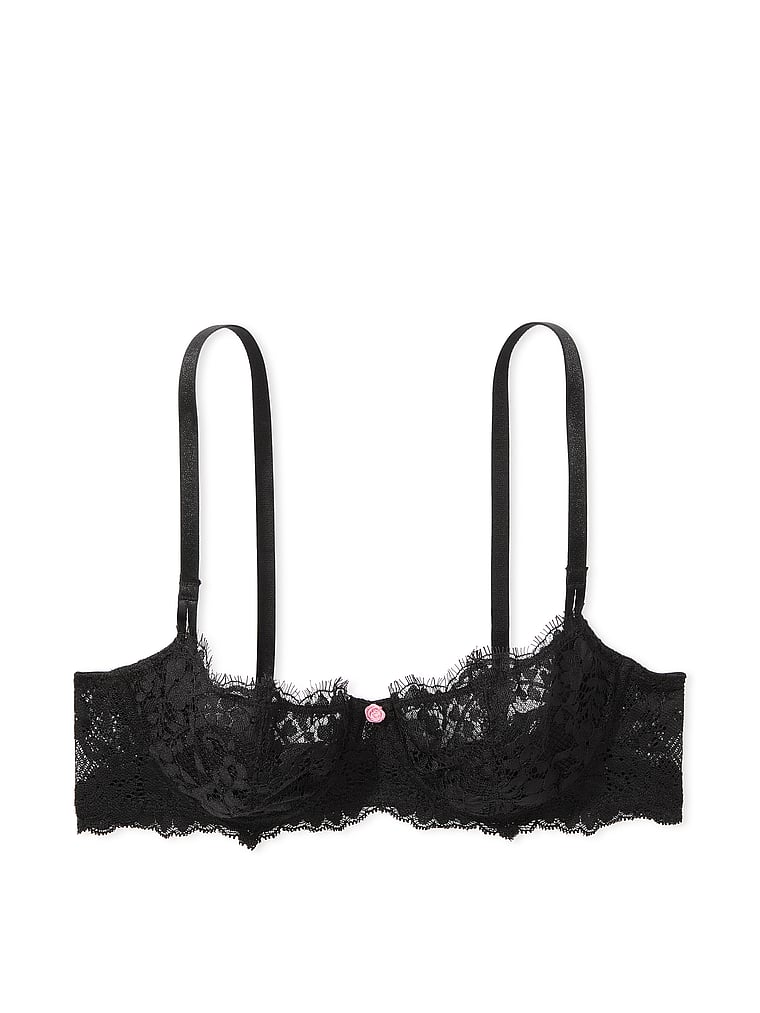 Wicked Unlined Lace Balconette Bra image number null
