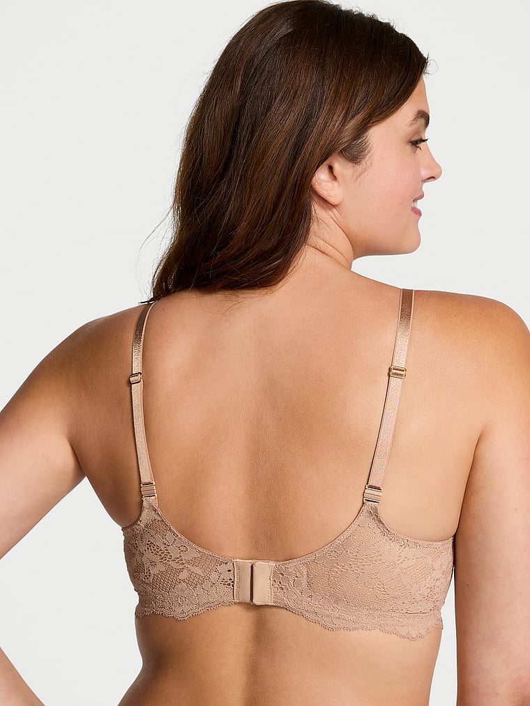 Smooth & Lace Lightly Lined Classic Coverage Demi Bra image number null