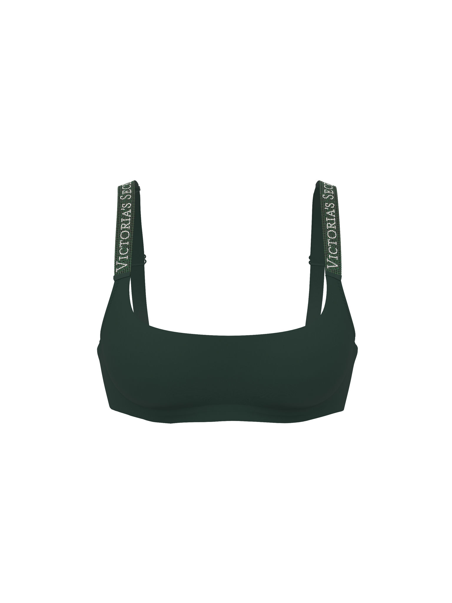 Shine Strap Scoop Bralette image number null