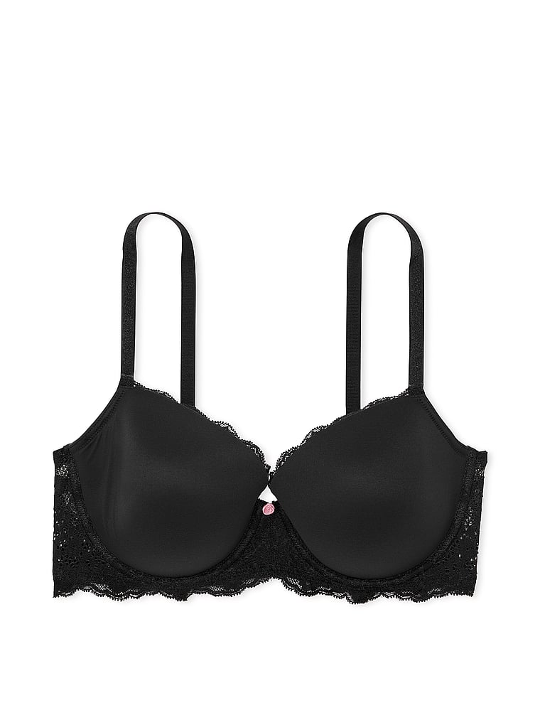 Smooth & Lace Lightly Lined Classic Coverage Demi Bra image number null