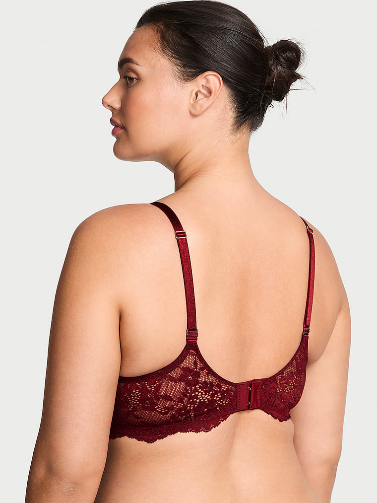 Smooth & Lace Lightly Lined Demi Bra image number null