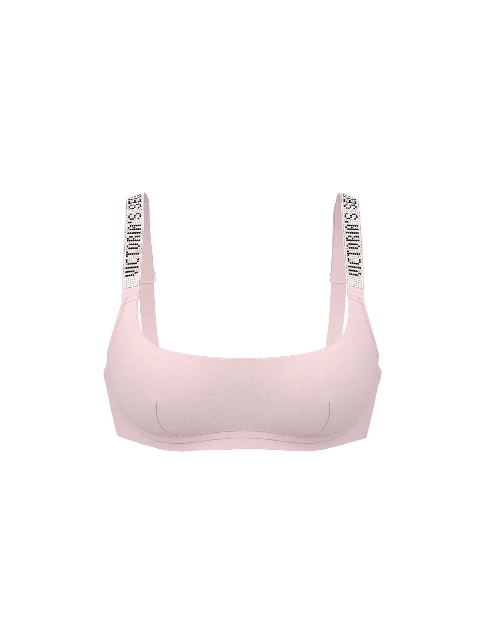 Shine Strap Scoop Bralette image number null