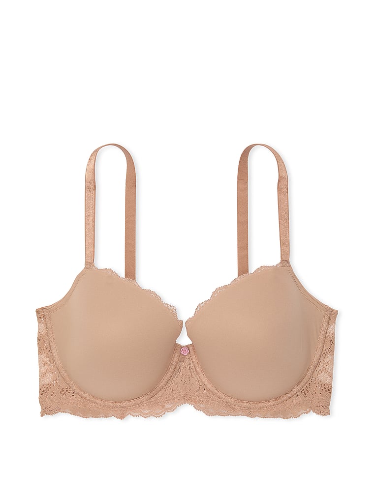 Smooth & Lace Lightly Lined Classic Coverage Demi Bra image number null