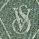 Lightly Lined Demi Bra, Faded Sage Logo Diamonds, swatch