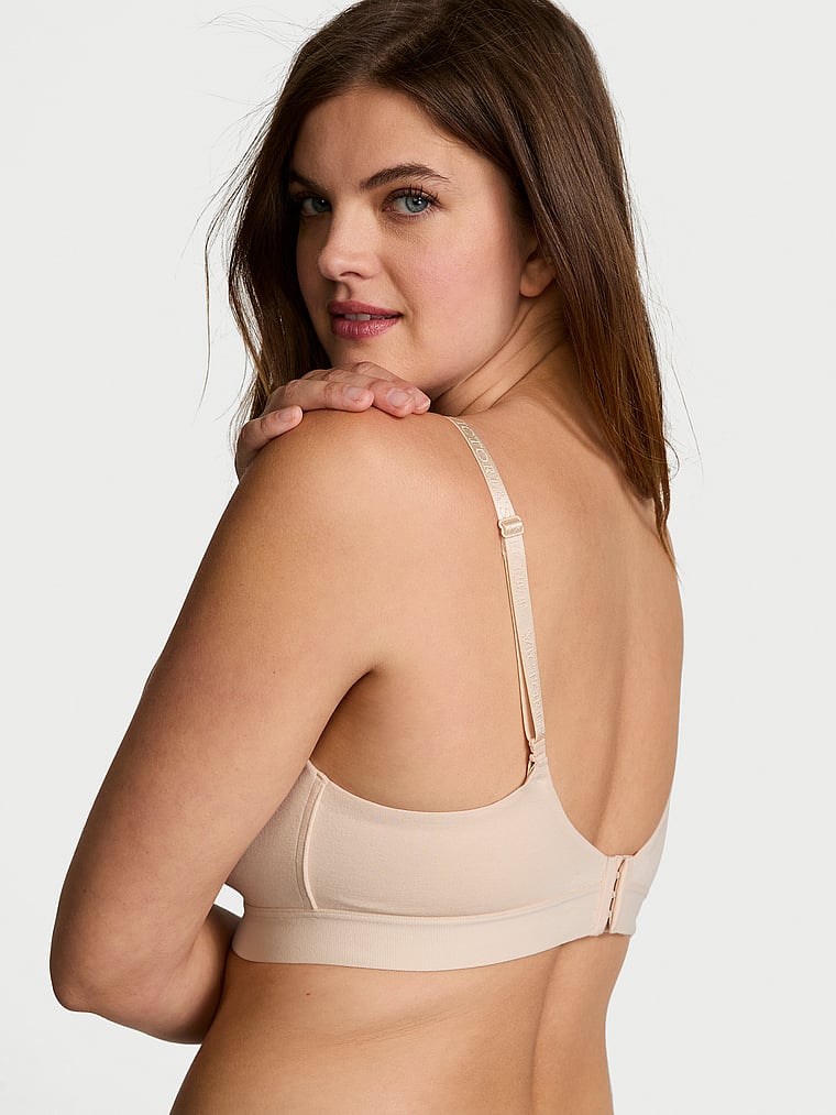 Shine Patch Lightly Lined Wireless Bra image number null