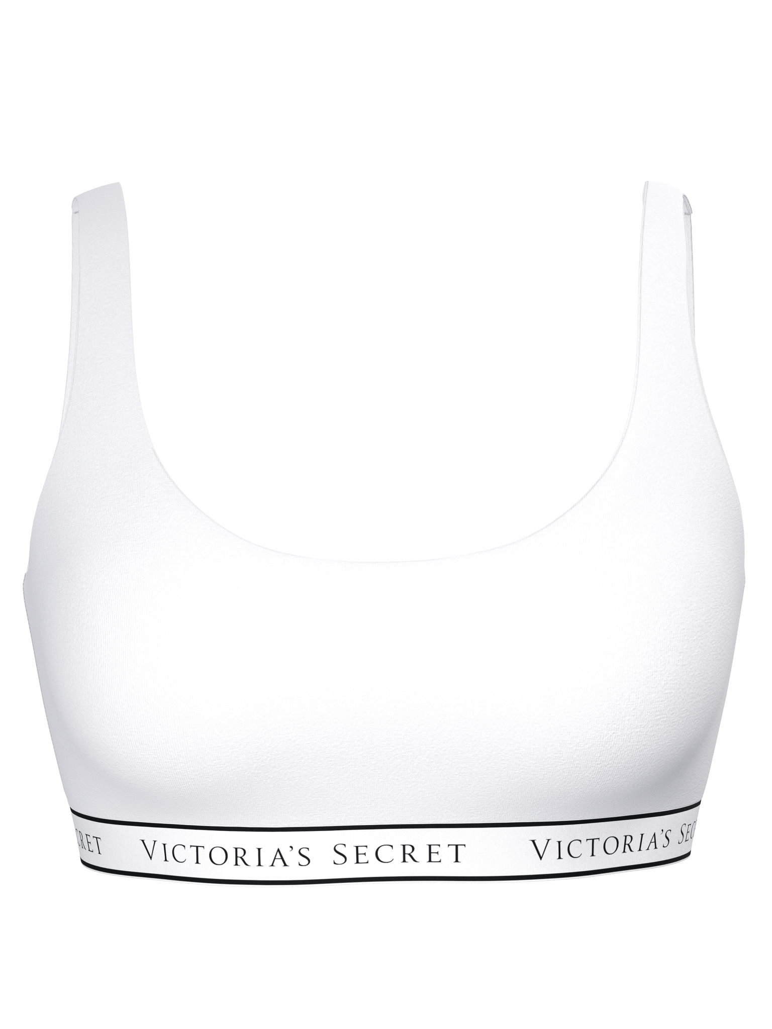 Cotton Wireless Scoop Bralette image number null