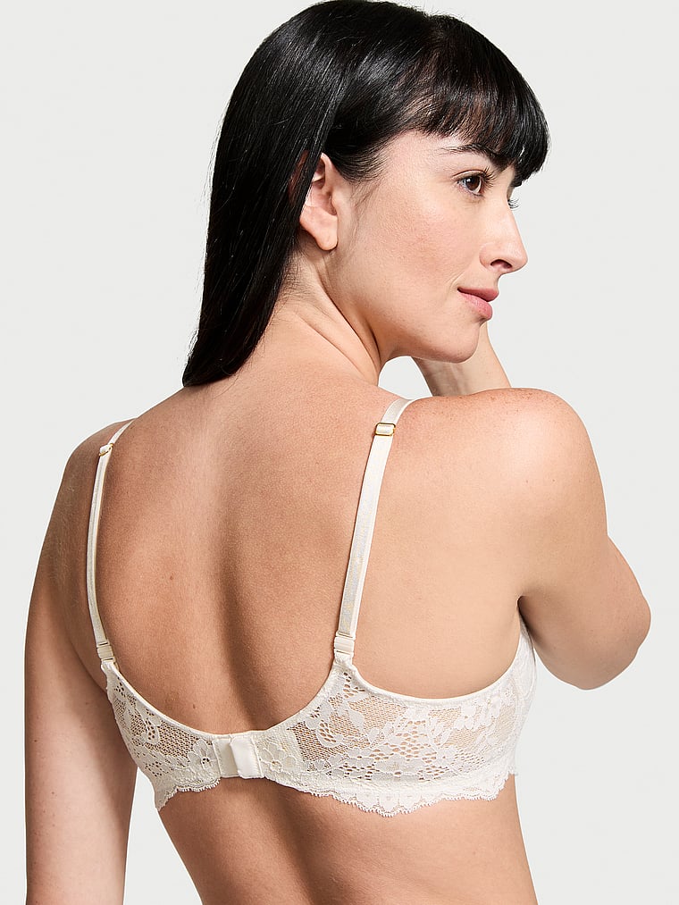 Wicked Unlined Lace Balconette Bra image number null